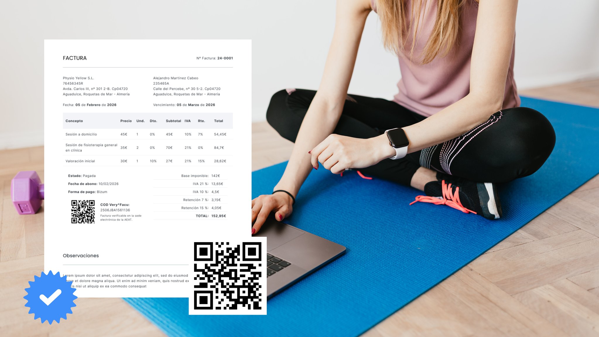 facturación adaptada a Verifactu