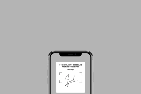 Firma digital de consentimiento informado en fisioterapia desde móvil con Tufiso