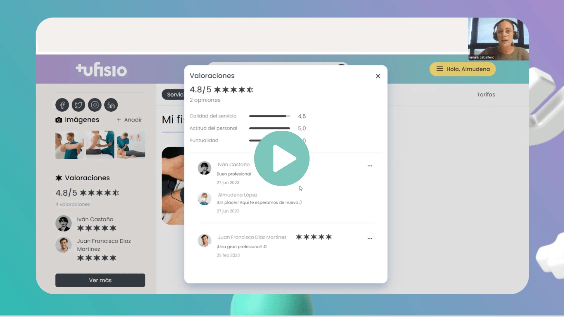 Optimiza tu perfil y obtén valoraciones